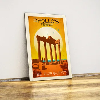 

Temple Of Apollo-Decorative Metal Plate