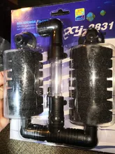 Air Bubble Filter Black Biochemical Sponges for aquarium fish tank water filter cleaning,