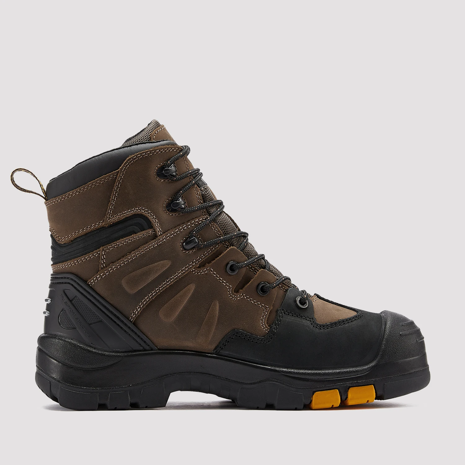 ROCKROOSTER-botas de trabajo para hombre, botas de seguridad con soporte para  ARCO, suela de goma, para construcción, industriales, AK669 - AliExpress  Calzado