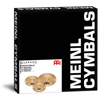 

C141620 classics complete cymbal set plate set 14, 16, 20 ", Meinl