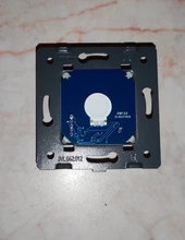 Livolo – Interruptor táctil sin panel de cristal para pared. VL-C701, Base de pulsador táctil estándar europeo, CA 220-250V