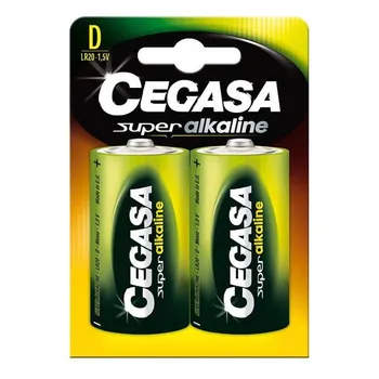 

Alkaline Batteries Cegasa LR20 D 1,5V (2 uds)