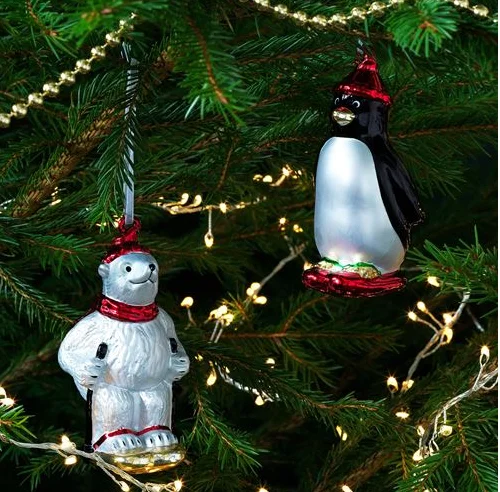 2020 New Original IKEA Luxury Christmas 2 pcs Noel Decorations House Party Tree Ornaments Turkey Shipping | Дом и сад