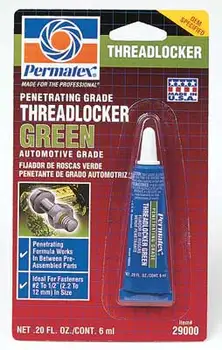

Permatex 29040 thread lock penetrating, medium fixation, Green, 36 ml.