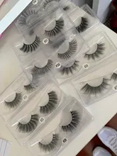 Wholesale Eyelashes Makeup Natural In-Bulk 3d Thick 4/20/50/100pcs