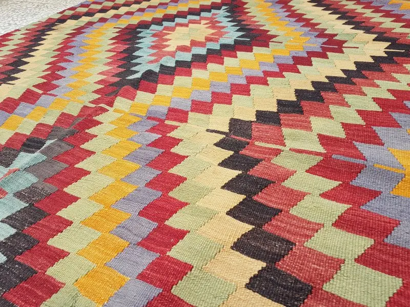 Винтаж Коврик для прихожей бегун 5'2'' X 11'4''/158x346 см