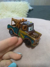 Disney-Coche de Pixar 3 Lightning Mcqueen Mater 1:55, coches de juguete para niños