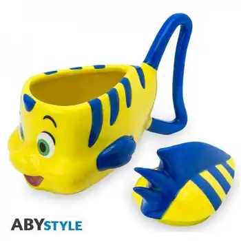 

Disney Cup 3D Flounder The Little Mermaid
