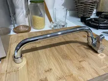 Copper Faucet Kitchen-Dish-Basin Into-The-Wall Laundry-Mop Cold-Plus Single Long G1/2