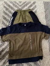 Boys T-Shirts Clothes-Sets Shorts Kids Summer Children Suits Cotton And O-Neck Loose-Style