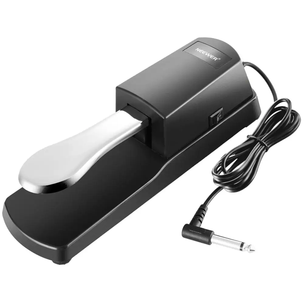 Neewer Universal Piano Sustain Foot Pedal With Polarity Switch Design