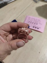 SINLEERY-anillos grandes de mariposa de ópalo Beige de lujo para mujer, tamaño 6 7 8 9 10, joyería para fiesta y boda, regalos de navidad JZ196 SSA