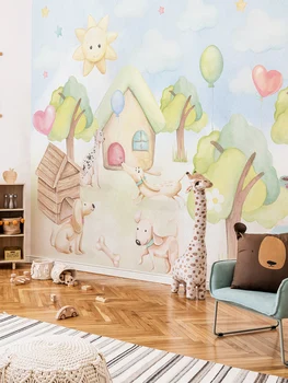 

Photo wallpaper "doggy", 2,70X2,70 m (flizelini 4058-3f)