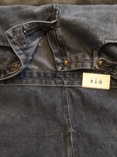 Luck A-Falda vaquera larga Retro Para niña y mujer, falda larga de cintura alta con botones y bolsillos, Vaqueros rectos de talla grande