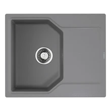 Мойка для кухни Omoikiri Yonaka 61-GR Artgranit(Leningrad Grey)(Ударопрочная, термостойкая. перелив