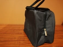 Uds fresco refrigerado bolsas de Nylon impermeable portátil cremallera térmica Oxford bolsos para la comida para mujer conveniente bolsa de caja de almuerzo bolsas de comida