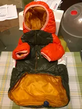 Outfit Jacket Hoodie Dog Warm Waterproof Winter Coat Splice Pet-Puppy 6-Colours 8-Sizes