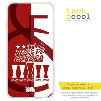 

FunnyTech®Silicone Case for Samsung Galaxy A40 L Seville Kings of Europe vers.1