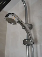Cabezal de ducha de lluvia de lujo, de mano, anión, alta presión, Gadgets de lluvia para el baño, Ahorrador de agua, cabezal de ducha con encendido/apagado