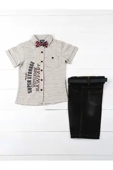 

Cream Male Child 4 PCs Set