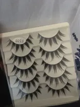 Pestañas postizas japonesas para mujer, 5 pares, largas y gruesas, naturales, de belleza para ojo, extensión de pestañas DIY, cosméticas