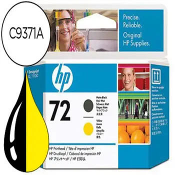 

Ink-jet hp 72 head matte black and yellow designjet t610/1100 47103-C9384A