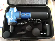Pistola de masaje de tejido profundo, terapia de estimulación de músculos, alivio del dolor para EMS, relajación, moldeador de Fitness