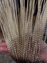 Caliente puerta y ventana Panel volar pantalla Fringe habitación pantalla Panel con borlas con cuentas cortinas decoración del hogar