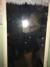 Mini Skirts Outfits Lace A-Line Pleated Patchwork Streetwear Goth-Dark Black High-Waist