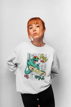 

Angemiel Wear Kaykacı Dinosaur Women Sweatshirts