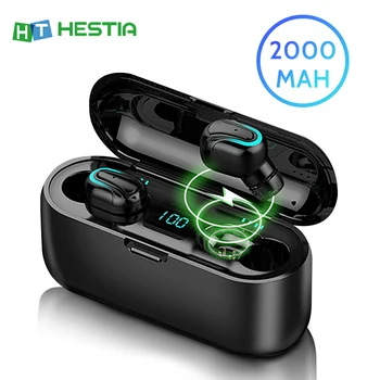 

True Wireless Bluetooth Earphone Headset Q32 TWS Earpieces Noise Canceling Headphone Music In Ear Headphones Wireless Earbuds