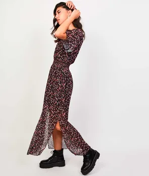 

LONG DRESS FLORAL PRINT MINI