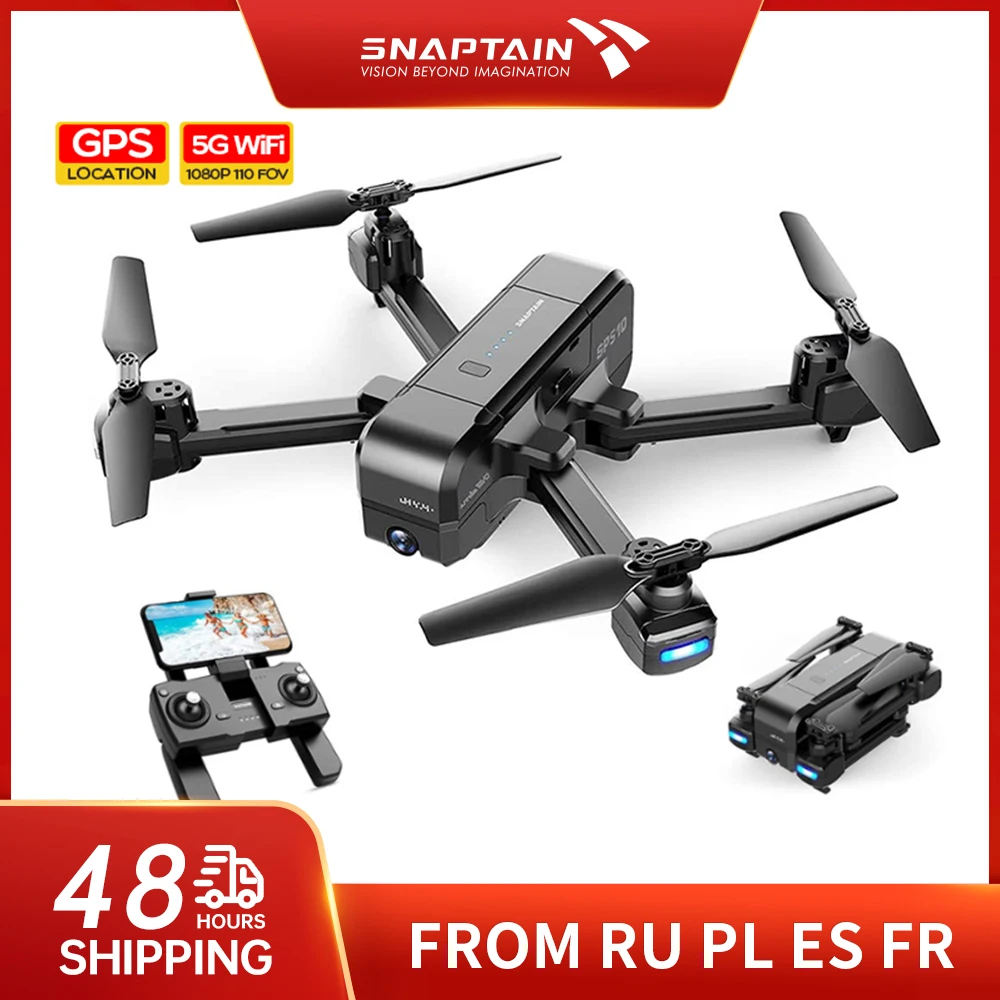 Drones avec caméra pour adultes 4k pliant Brushless Gps Quadcopter