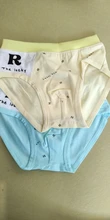 2 unids/lote niños calzoncillos ropa interior de los niños de algodón orgánico pantalones cortos niños bragas 2-10Years