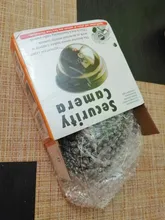 Cámara IP de vigilancia simulada para exteriores, luz intermitente LED, para interior, cúpula de seguridad negra, Monitor de cámara falsa para casa inteligente