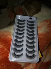 Pestañas postizas de visón 3D, extensiones de pestañas postizas de visón Natural, volumen espectacular, herramientas de maquillaje al por mayor, 10/20 pares