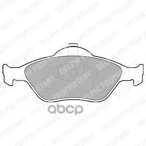 Колодки Передние Ford Fiesta V, Fusion, Mazda 2 Dy Lp1469 Delphi арт. LP1469
