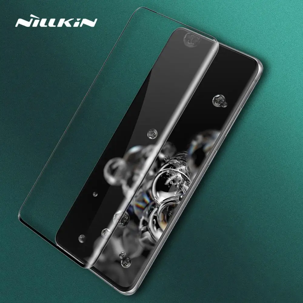 Nillkin for Samsung Galaxy S20 Ultra Glass 3D DS+ Full Cover Tempered Glass Safety HD Screen Protector for Samsung S20 Plus 5G