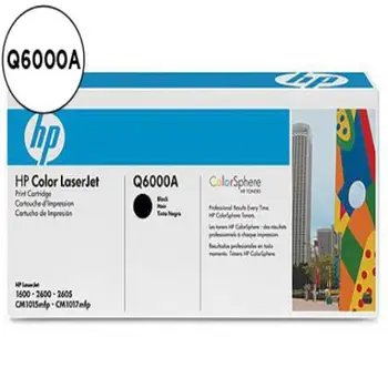 

Toner hp laserjet color 1600/2 series cm1015mfp 600/2605-36635-Q6000A