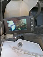 Endoscopio Industrial de 5,5mm, boroscopio Digital de 1080P, cámara de inspección de 4,3 pulgadas con pantalla LCD de serpiente, impermeable, con 6 LED