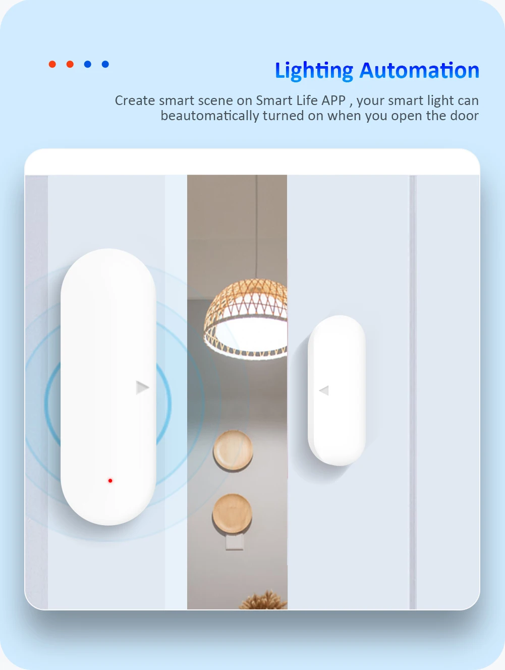 ring alarm wireless keypad Aubess Tuya Smart WiFi Door Window Sensor Smart Life APP Home Security Protection Detector For Alexa Google Home No Hub Required emergency lights for trucks