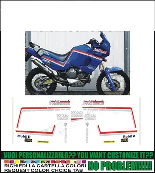 

XT 750 Z SUPER TENERE REPLICA SONAUTO PARIS DAKAR 1992 STICKERS ADESIVI DECAL SET KIT