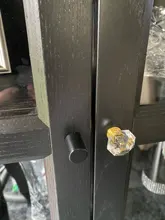 Crystal Knobs Furniture-Accessory Pull-Handle Cabinet-Knob Drawer Cupboard No-Screws