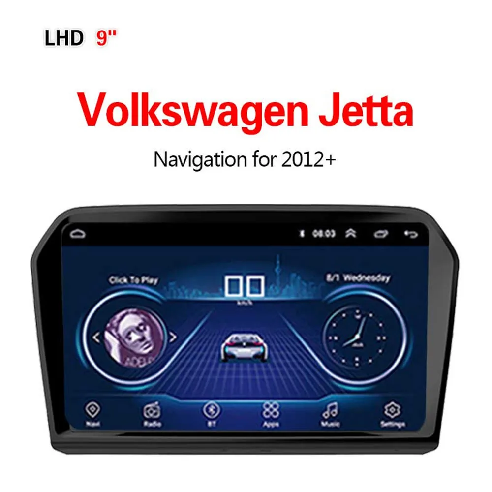 WIFI 1G16G Lionet gps навигация для автомобиля Volkswagen Jetta 2012+ 9 дюймов LV1012X - Размер экрана, дюймов: WIFI 1G16G