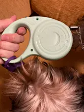 Kopek tasma-correa retráctil automática para perros pequeños, accesorio para caminar, correr, nailon, 33 libras