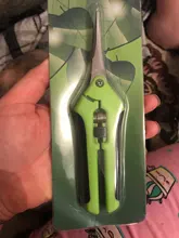 Tijeras de podar de Metal para jardín, Cortador manual de uvas, fruta, recolección de marihuana, en maceta para el hogar