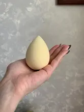 IMAGIC-esponja de maquillaje, esponjilla en forma de lágrima para aplicación de base y corrector en crema, esponja suave, mojar abundantemente con agua antes de utilizar, venta al por mayor