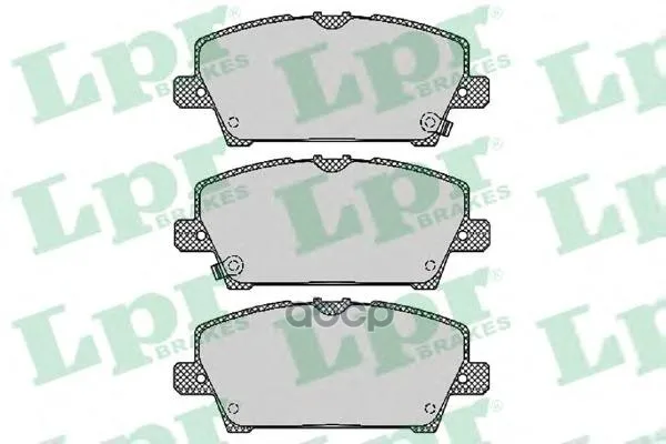 Колодки Тормозные Honda Civic Hatchback 06- Передние Lpr 05p1317 Lpr арт. 05P1317