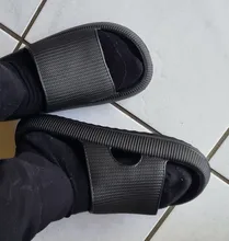 Sandalias antideslizantes gruesas universales de secado rápido, Zapatillas de casa de suela gruesa, calzado de baño, Sandalia de playa de verano