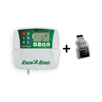 

Programmer ESP-RZXE8 Indoor + LNK WiFi Module Rain Bird | 6 hours initiation. Irrigation time from 1 to 199 min.